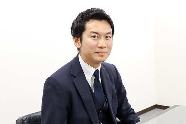 談笑している写真